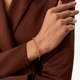 14k Oval Link Cable Chain Bracelet Ferkos Fine Jewelry