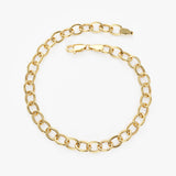 14k Oval Link Cable Chain Bracelet Ferkos Fine Jewelry