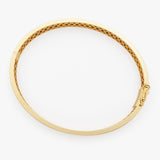 14k Flat Stackable Gold Bangle Ferkos Fine Jewelry