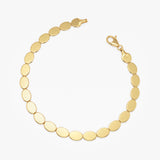 14k Gold Oval Link Stacking Bracelet Ferkos Fine Jewelry
