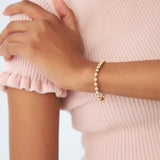 14K Gold 5 MM Bead Bracelet Ferkos Fine Jewelry