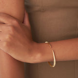 14k Gold Claw Cuff Bangle Bracelet Ferkos Fine Jewelry