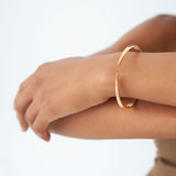 14k Gold Claw Cuff Bangle Bracelet Ferkos Fine Jewelry