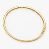 14k Pyramid Gold Bangle Bracelet  Ferkos Fine Jewelry
