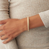 14K Gold Twist Bangle Bracelet Ferkos Fine Jewelry