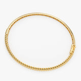 14K Gold Twist Bangle Bracelet Ferkos Fine Jewelry