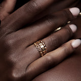 14K Chain Link Ring Ferkos Fine Jewelry