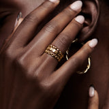 14K Chain Link Ring Ferkos Fine Jewelry