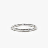 14k Wavy Promise Ring Ferkos Fine Jewelry