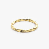 14k Wavy Promise Ring Ferkos Fine Jewelry