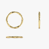 14k Wavy Promise Ring Ferkos Fine Jewelry