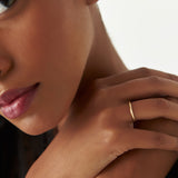 14K 2MM Knife Edge Wedding Band Ferkos Fine Jewelry