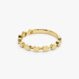 14K Tiny Round Stackable Ring For Women Ferkos Fine Jewelry