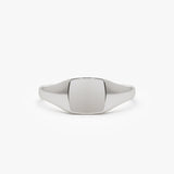 14k Gold Square Signet Ring Ferkos Fine Jewelry