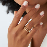 14k 2.5MM Bead Ring Ferkos Fine Jewelry