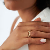 14k 2.5MM Bead Ring Ferkos Fine Jewelry