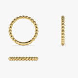 14k 2.5MM Bead Ring Ferkos Fine Jewelry