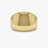 14k Chunky Gold Dome Graduating Statement Ring 14K Gold Ferkos Fine Jewelry