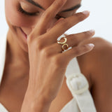 14k Unique Design Bold Gold Ring Ferkos Fine Jewelry