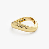 14k Unique Amorphic Shaped Figure Ring Ferkos Fine Jewelry