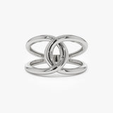 14k Gold Infinity Knot Ring Ferkos Fine Jewelry