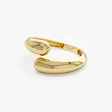 14K Plain Cuff Ring Ferkos Fine Jewelry