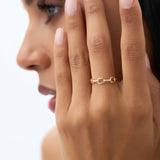 14K Twisted Unique Rope Band Ferkos Fine Jewelry