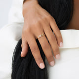 14K Gold Custom Name Ring Ferkos Fine Jewelry