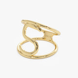 14K Solid Gold Personalized Initial Ring Ferkos Fine Jewelry