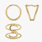 14K Solid Gold Personalized Initial Ring Ferkos Fine Jewelry