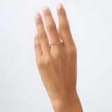 14K High and Low Zig Zag Ring Ferkos Fine Jewelry