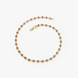 14k Bezel Set Ruby Tennis Bracelet Ferkos Fine Jewelry