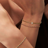 14k Bezel Set Ruby Tennis Bracelet Ferkos Fine Jewelry