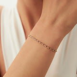 14k Bezel Set Ruby Tennis Bracelet Ferkos Fine Jewelry