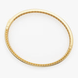 14k 0.85 Ctw Statement Diamond Bangle Bracelet Ferkos Fine Jewelry