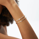 14K Emerald Shape Diamond Solitare Bangle Ferkos Fine Jewelry