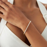 14K Bezel Setting Diamond Bangle Ferkos Fine Jewelry