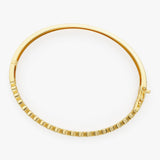 14K Bezel Setting Diamond Bangle Ferkos Fine Jewelry