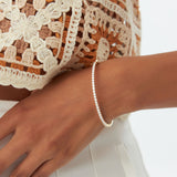 14k 1.50 Ctw Prong Setting Diamond Bange Bracelet Ferkos Fine Jewelry