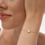 14k Bold Diamond Star Bracelet Ferkos Fine Jewelry
