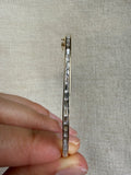 14K Gold Channel Set Modern Baguette Diamond Bangle Ferkos Fine Jewelry