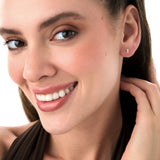 14k Diamond Baguette Bar Stud Earrings Ferkos Fine Jewelry