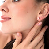 14k Baguette Diamond Star Earrings Ferkos Fine Jewelry