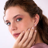 1.75 ctw 14k Lab Grown Emerald Cut Diamond Double Stud Earrings - Dana Ferkos Fine Jewelry