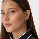14K Gold Pear Lab Grown Diamond Dangle Flat Back Stud – 0.19 CTW Ferkos Fine Jewelry
