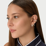 14K Gold Pear & Round Lab Grown Diamond Flat Back Stud – 0.10 CTW Ferkos Fine Jewelry