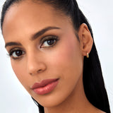 14K 2MM Dainty Gold Hoops Ferkos Fine Jewelry