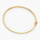 14k Triple Row Statement Diamond Bangle 1.80 Ctw Ferkos Fine Jewelry