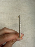 14K Gold Triple Row Diamond Hinged Bangle Ferkos Fine Jewelry