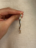 14K Gold Lab Grown Diamond Statement Wave Bracelet Ferkos Fine Jewelry